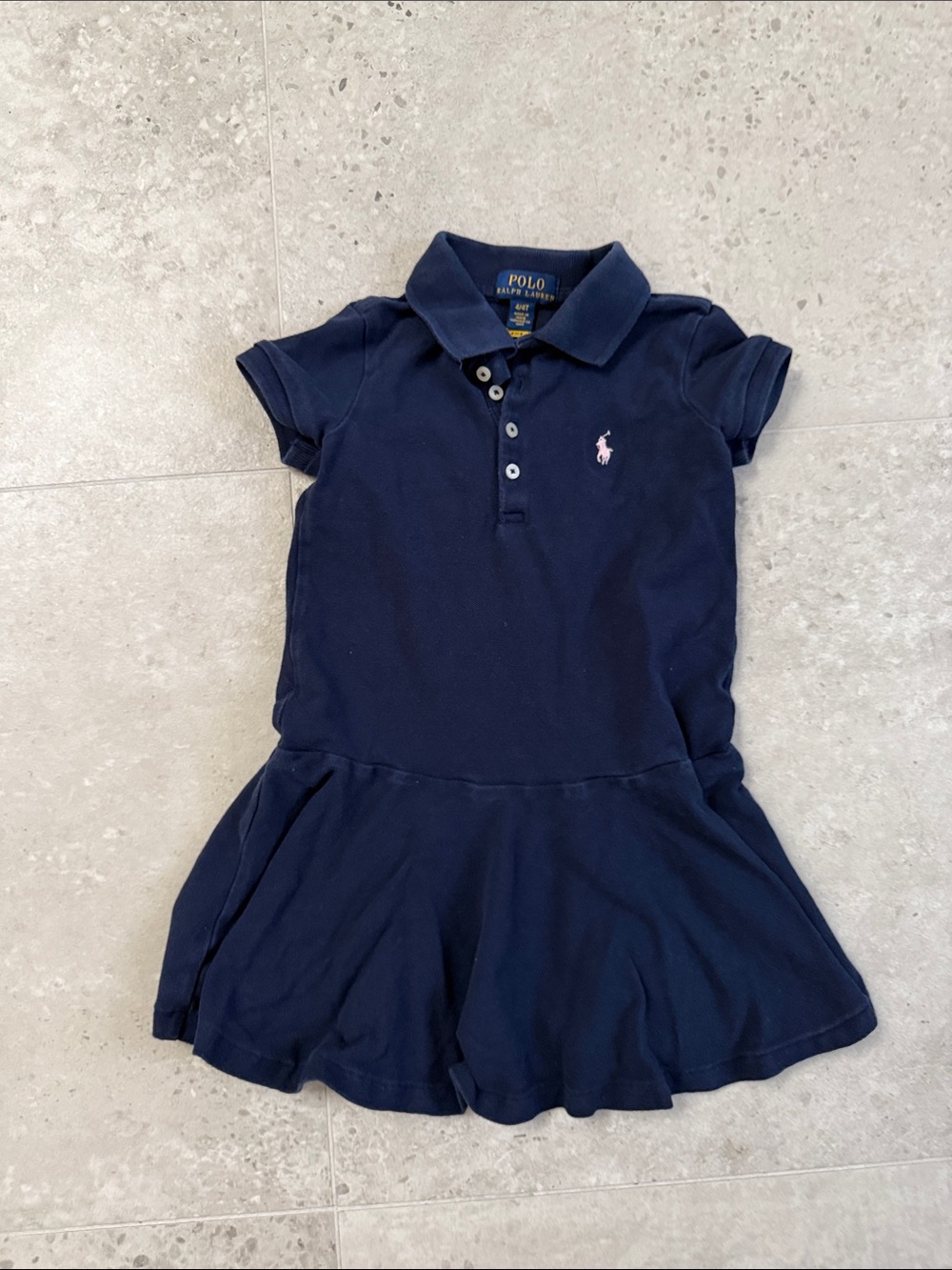 Polo Ralph Lauren Navy Dress with size 4/4T